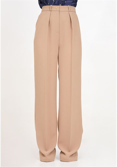 Pantalone dritto beige da donna ELISABETTA FRANCHI | PA02646E2032